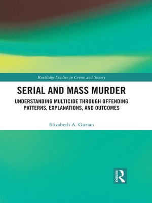 cover image of Serial and Mass Murder